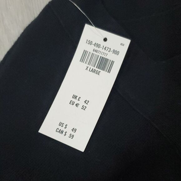 ✨️NWT Abercrombie Women’s black Knit bodysuit, Size Xl - Picture 5 of 6